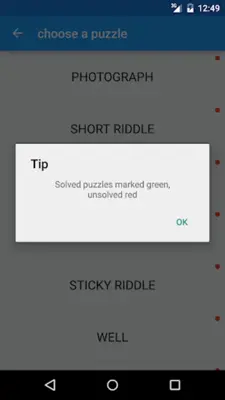 Logic Puzzles android App screenshot 13